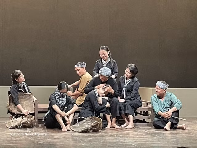 La obra teatral “Dat thep” (Foto: VNA)