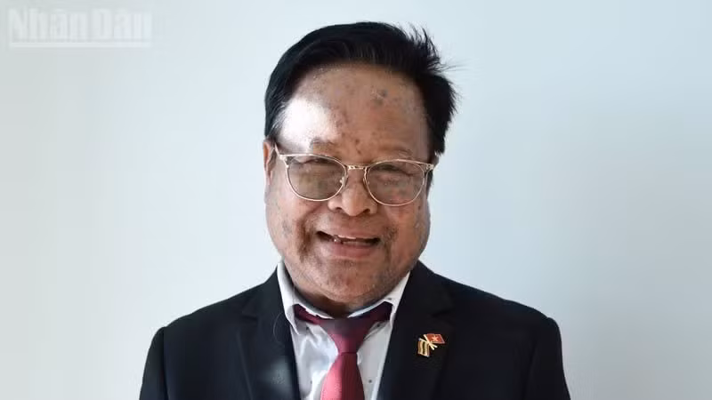 Do Xuan Loc, presidente de la Asociación de Tailandia-Vietnam de Bangkok y zonas aledañas. (Foto: Xuan Son)