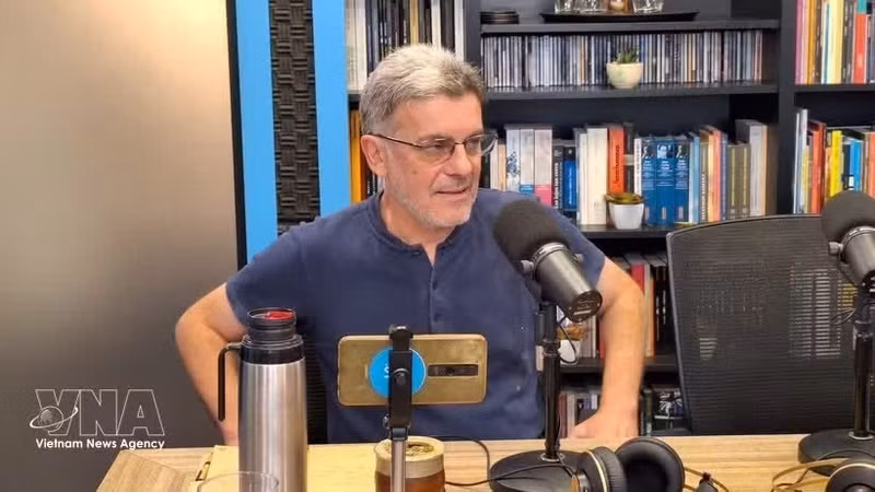 Gabriel Mazzarovich, miembro del Comité Ejecutivo del Partido Comunista de Uruguay. (Foto: VNA)