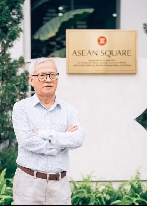 Nguyen Thac Dinh, vicepresidente permanente de la Asociación de Amistad Vietnam-Filipinas y exembajador de Vietnam en Filipinas.