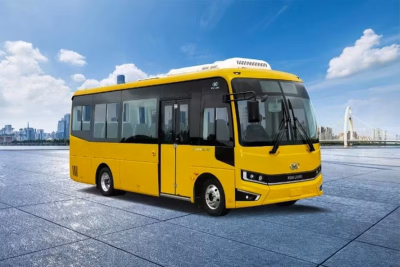 Autobús eléctrico Kim Long N23-EV (Foto: Kim Long Motor)