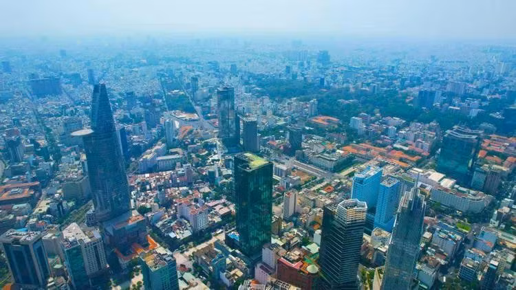 Panorama de Ciudad Ho Chi Minh. (Foto: https://plo.vn/)