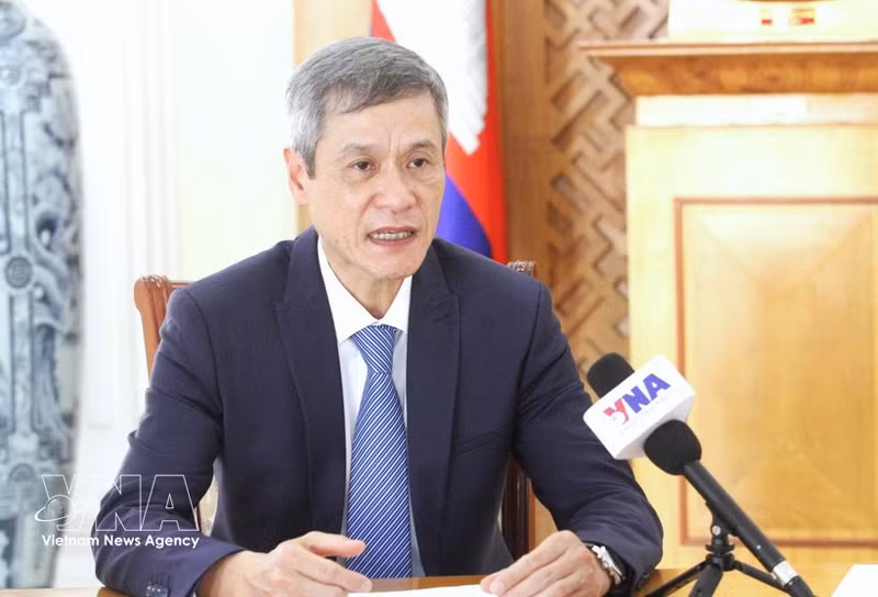 El embajador de Vietnam en Camboya, Nguyen Minh Vu. (Foto: VNA)