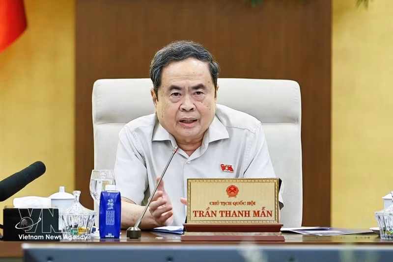 El presidente de la Asamblea Nacional, Tran Thanh Man. (Foto: VNA)