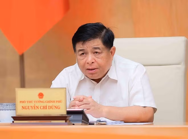 El viceprimer ministro vietnamita Nguyen Chi Dung en la cita. (Foto: VNA)
