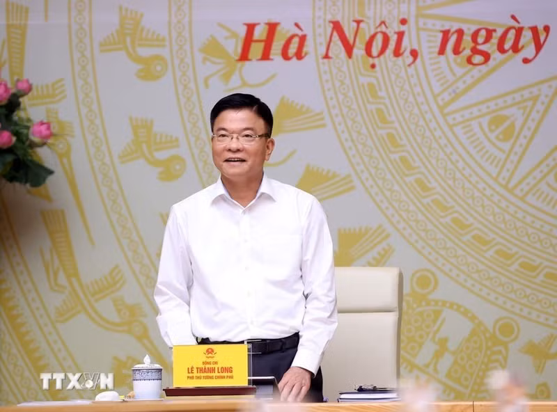 El viceprimer ministro vietnamita Le Thanh Long. (Foto: Van Diep/VNA)