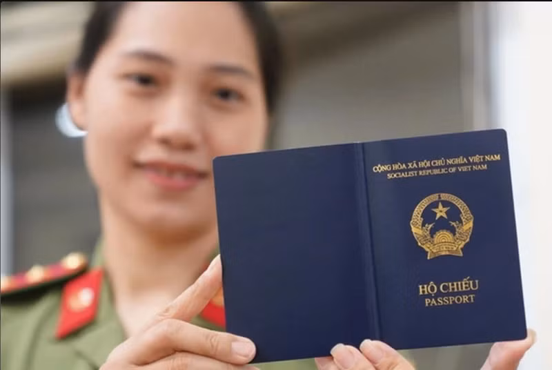 Nuevo modelo de pasaporte de Vietnam. (Foto: dantri.com.vn)