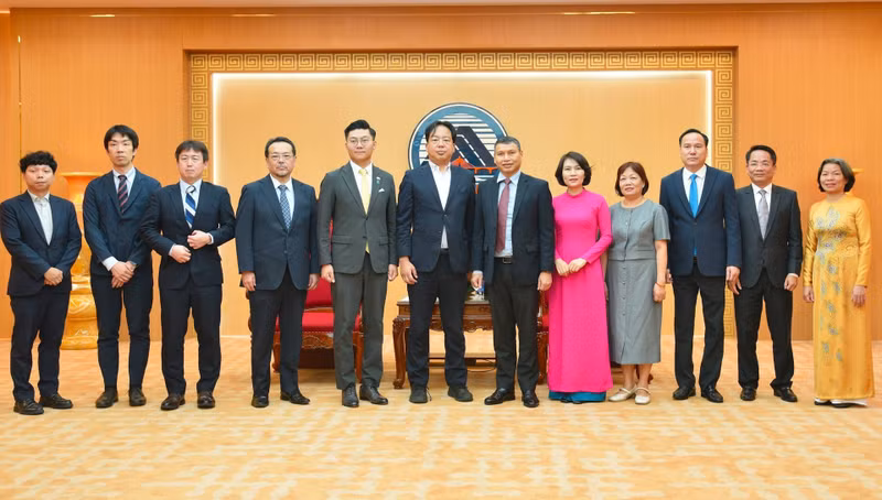 Delegados japoneses y vietnamitas en el evento (Foto: baodanang.vn)