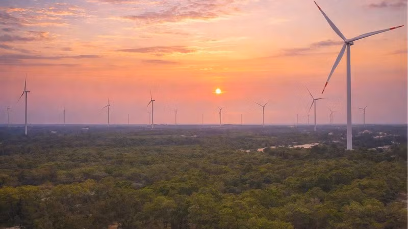 Los parques eólicos de la provincia de Quang Tri contribuyen a garantizar el suministro energético. (Foto: The Dai)
