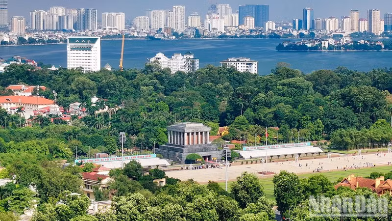 Mausoleo del Presidente Ho Chi Minh. (Foto: Nhan Dan)
