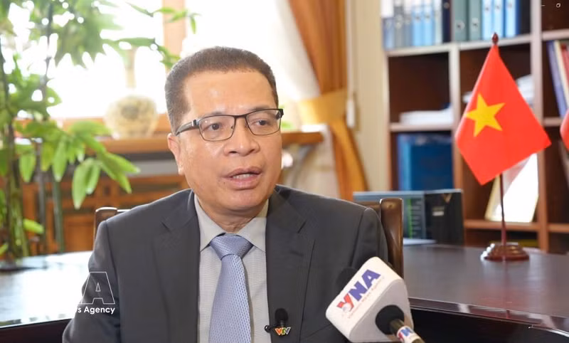 El embajador de Vietnam en Rusia, Dang Minh Khoi. (Foto: VNA)