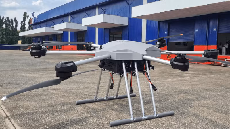 El UAV CT Pegas 230 puede despegar con un peso máximo de 230 kg y una capacidad de carga útil de hasta 100 kg. (Foto: CT Group)