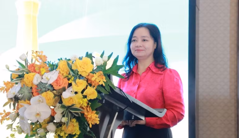 Nguyen Thi Lam Giang, jefa del Departamento de Innovación, Transformación Verde y Promoción Industrial.