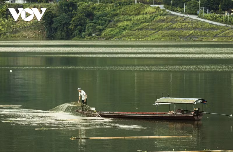 La pesca también se realiza con regularidad. (Foto: VOV)