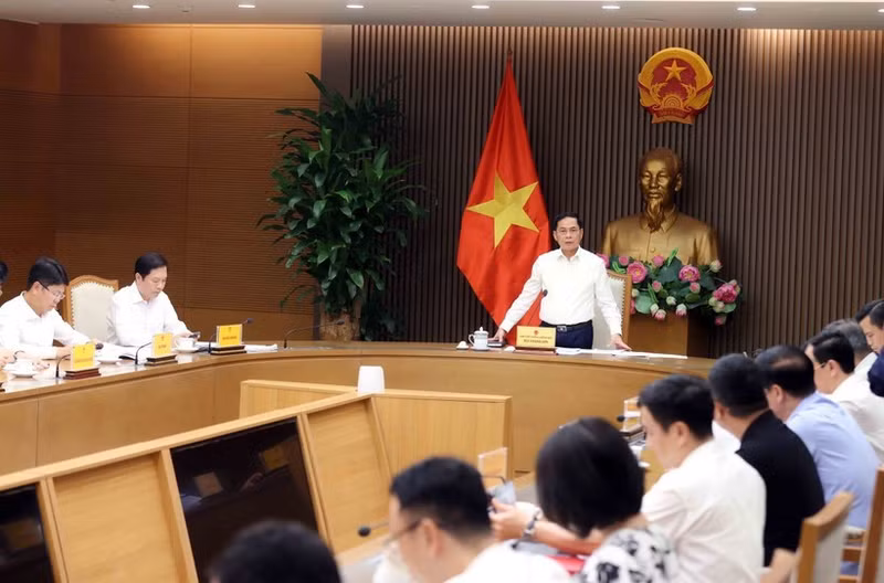 En la primera reunión del Comité Directivo para la Apertura a la Firma de la Convención de las Naciones Unidas contra el Ciberdelito y eventos relacionados en Vietnam el 13 de octubre (Foto: VNA)