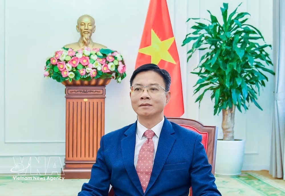 El vicecanciller vietnamita Ngo Le Van (Foto: VNA)