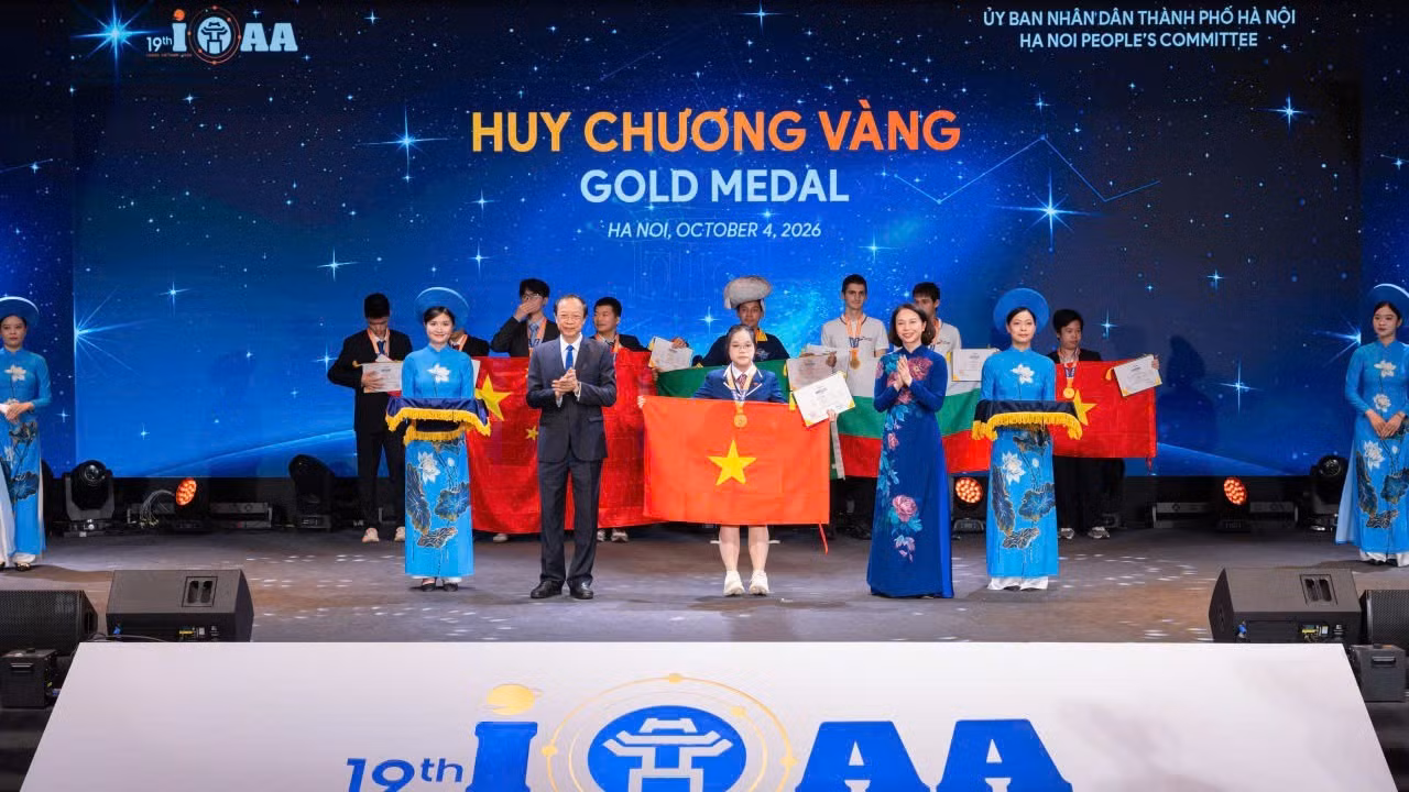Todos los integrantes de los dos equipos de Vietnam obtuvieron medallas. (Foto: Comité Organizador)