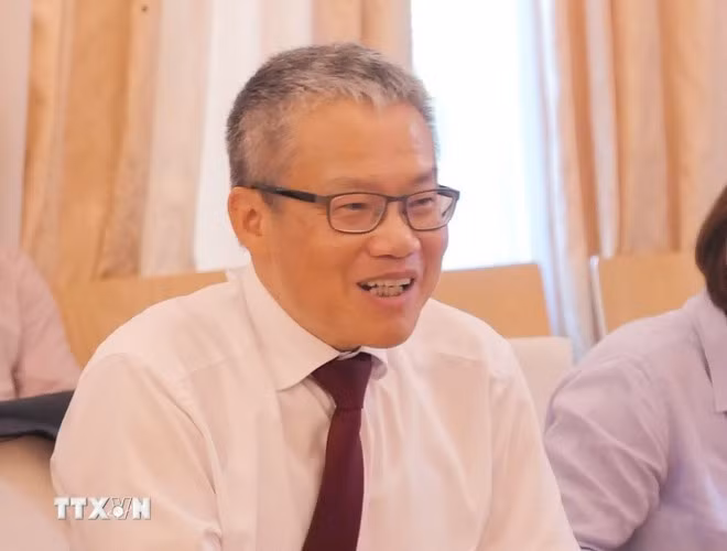 El profesor y doctor Nguyen Xuan Thinh, presidente de la Unión de Asociaciones Vietnamitas en Alemania. (Foto: VNA)
