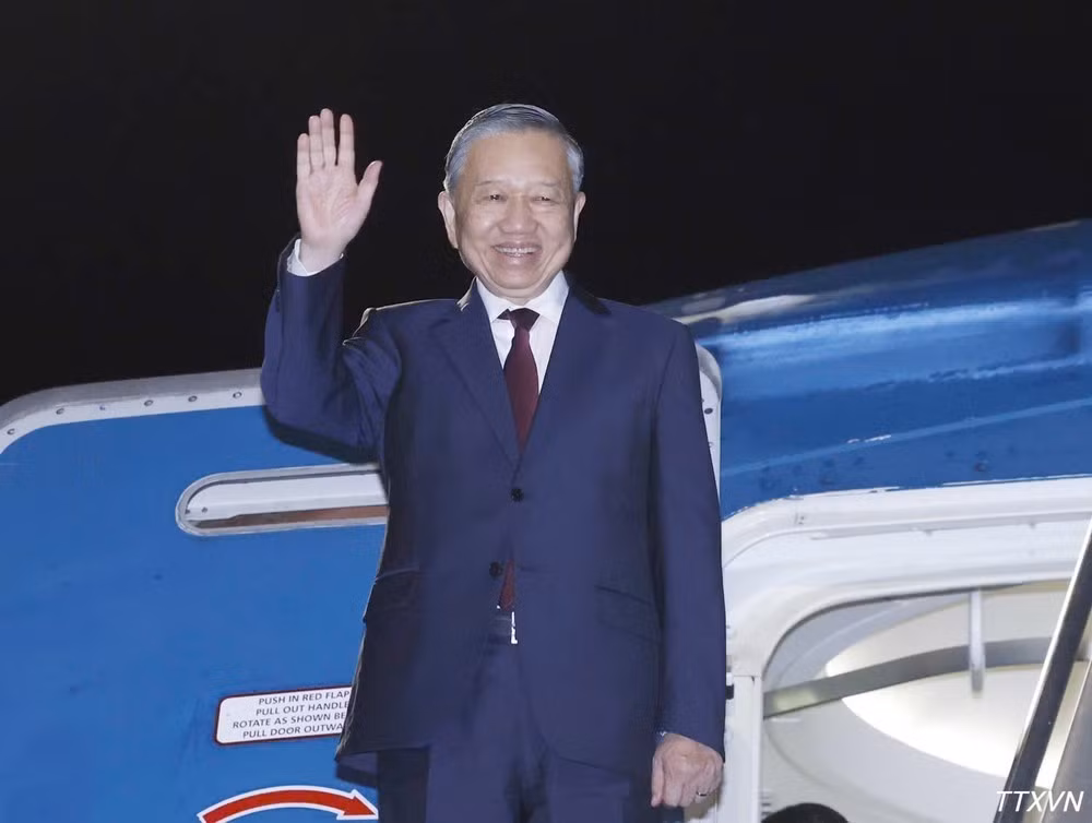 El secretario general del Partido Comunista y presidente de Vietnam, To Lam, concluye la visita de Estado a Nueva Zelanda.