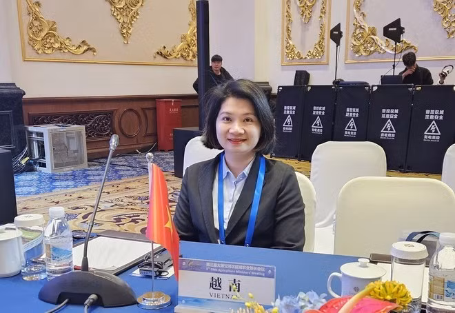 La doctora Pham Thi Thanh Loan, directora general de una empresa turística en Guangdong (China). (Foto: VNA)