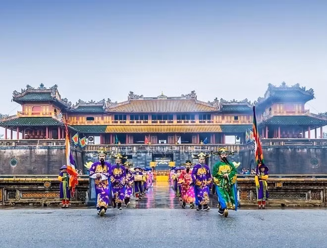 Recreando los valores culturales tradicionales para contribuir al desarrollo turístico. (Foto: Autoridad Nacional de Turismo de Vietnam)