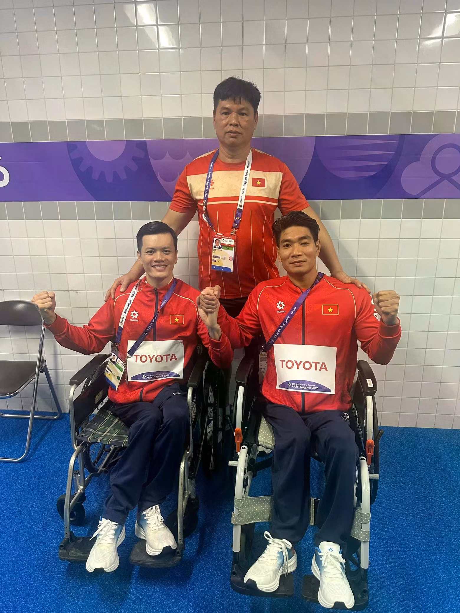 Do Thanh Hai (derecha) y Le Tien Dat tuvieron una excelente actuación, ganando las medallas de oro y plata para Vietnam. (Foto: thanhnien.vn)