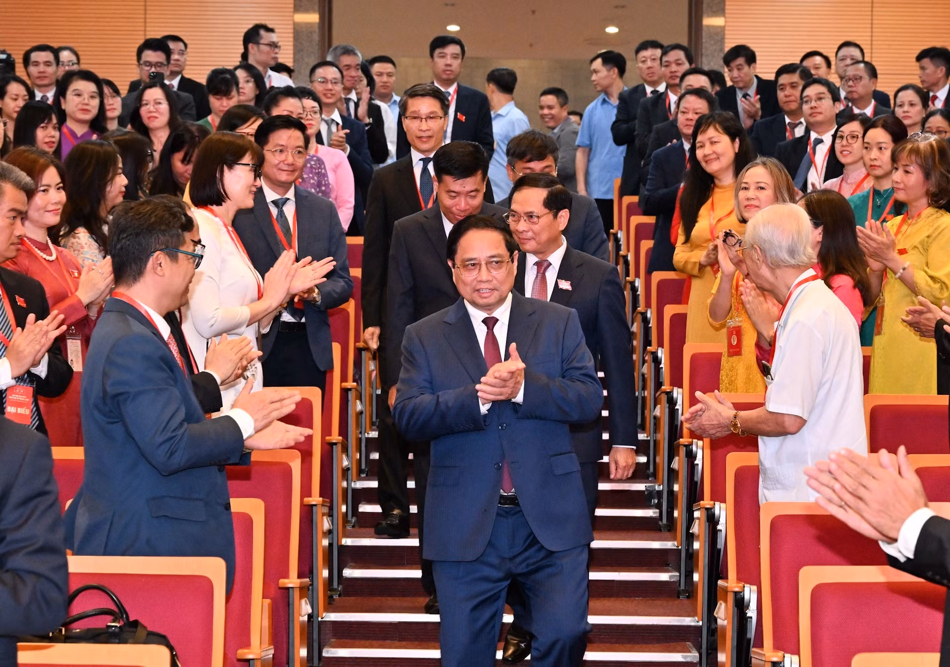 El primer ministro Pham Minh Chinh acude al evento.