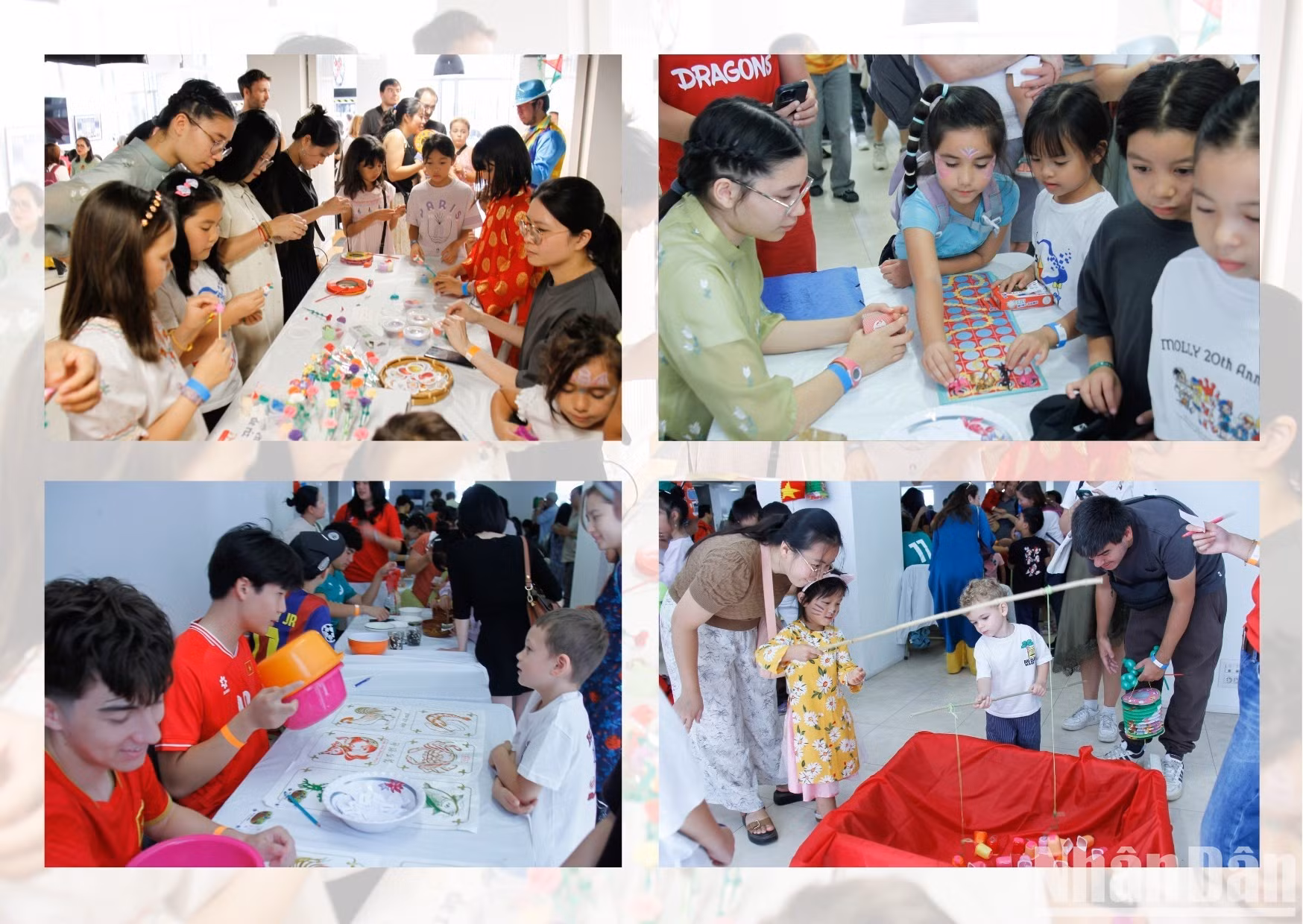 Los pequeños participan en juegos tradicionales y en diversas actividades culturales y artísticas.
