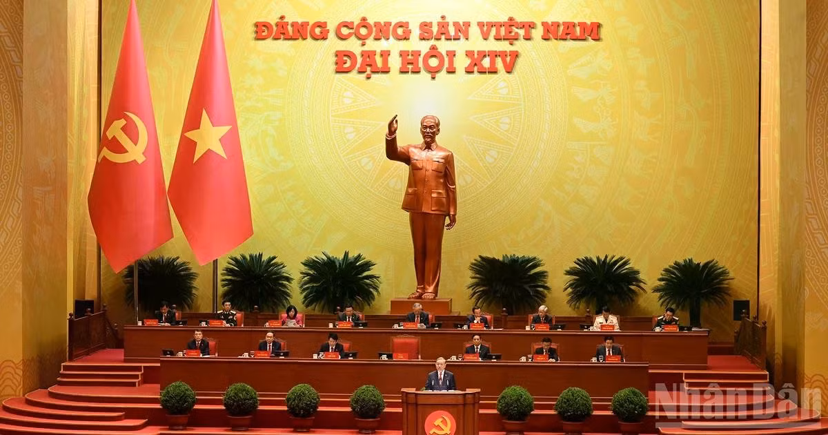 [Foto] Inauguran el XIV Congreso Nacional del Partido Comunista de Vietnam
