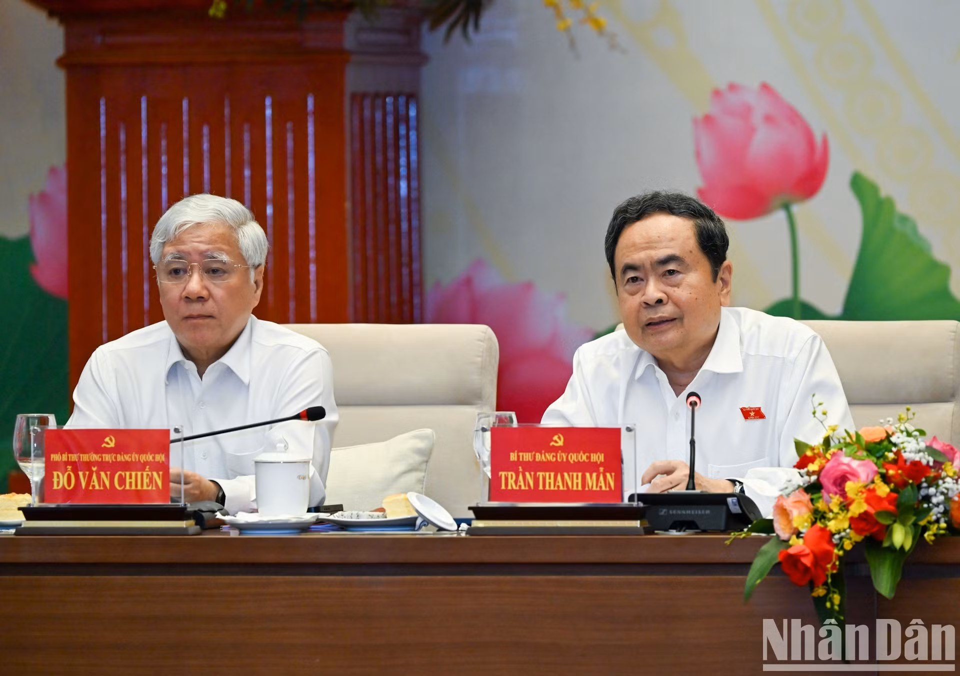 El titular de la ANV, Tran Thanh Man, habla en la cita.