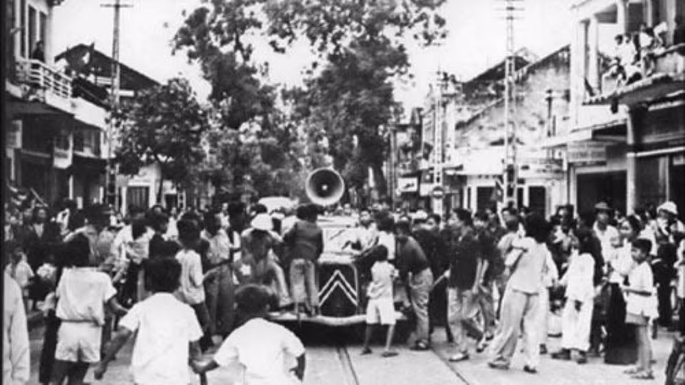La orden de insurrección general para tomar el poder se difunde ampliamente el 19 de agosto de 1945. (Foto: Archivo de la VNA)