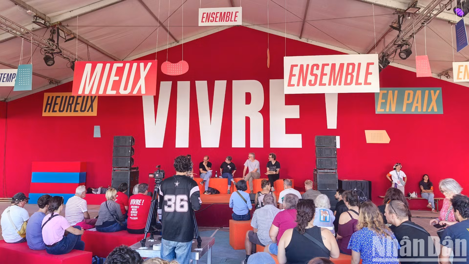 El Festival del diario francés L’Humanité 2026, auspiciado por el Partido Comunista Francés, forma parte de la movilización política de cara a las elecciones presidenciales en el país a principios de 2027.