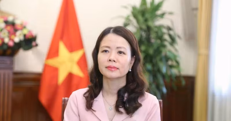 La viceministra de Relaciones Exteriores vietnamita Nguyen Minh Hang. (Foto: VNA) 