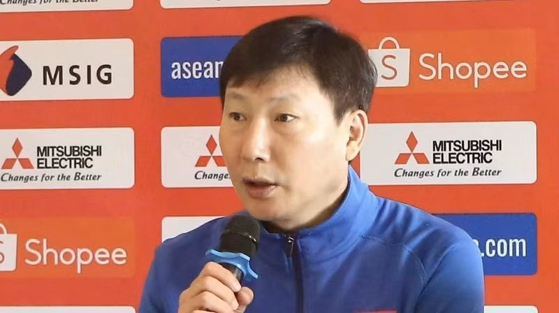 El entrenador de la selección nacional de fútbol de Vietnam, Kim Sang Sik. (Fuente: VNA)