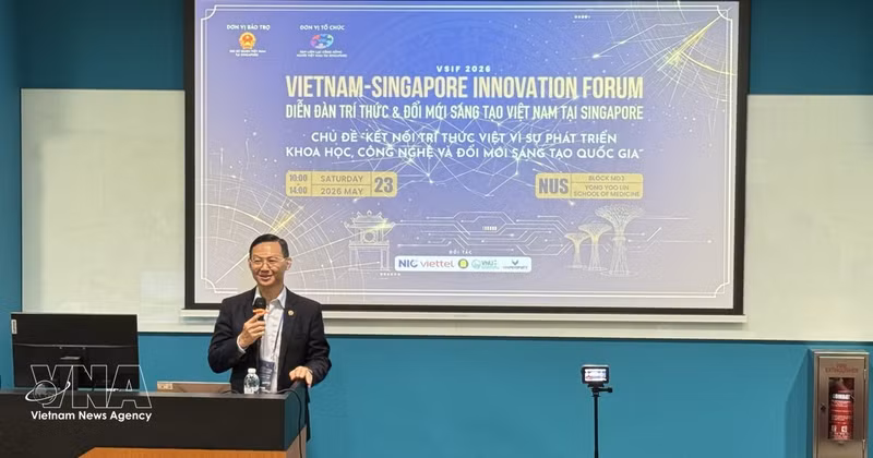 El embajador de Vietnam en Singapur, Tran Phuoc Anh. (Foto: VNA)