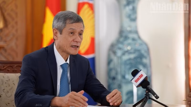 El embajador de Vietnam en Camboya, Nguyen Minh Vu.