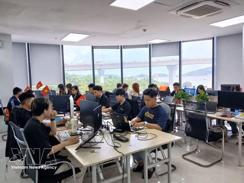 Da Nang se propone convertirse en uno de los tres grandes centros de semiconductores de Vietnam. (Fuente: VNA)