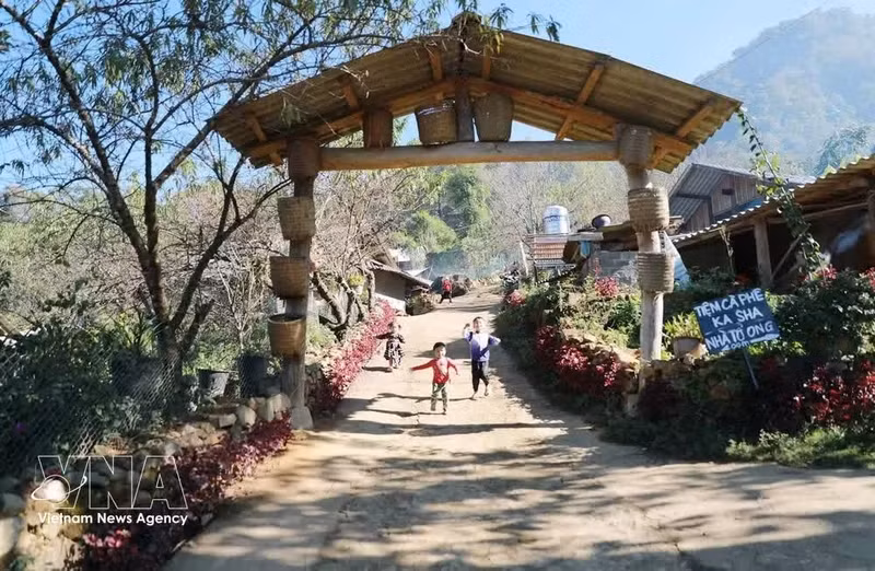 La aldea turística comunitaria de Sin Suoi Ho es un destino destacado en la provincia de Lai Chau. (Fuente: VNA)