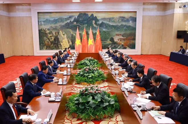 Panorama de la reunión. (Fuente: VNA)