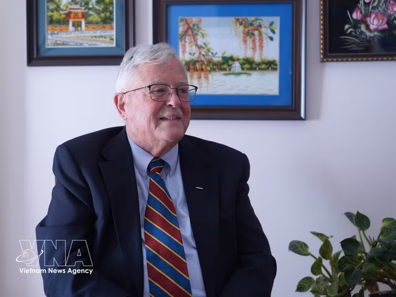 El profesor Carl Thayer, especialista en estudios sobre Vietnam de la Academia de las Fuerzas de Defensa de Australia y de la Universidad de Nueva Gales del Sur. (Foto: VNA)