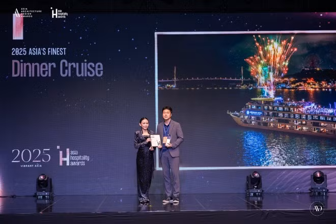 Ambassador Cruise recibe el título de Mejor Crucero Gastronómico de Asia (Foto: Comité Organizador)