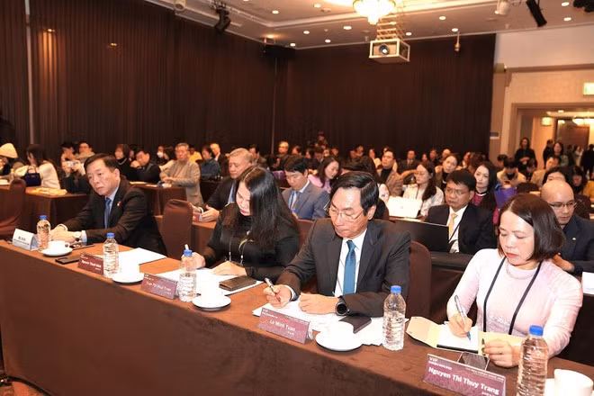 Delegados participantes en la cita (Foto: VNA)
