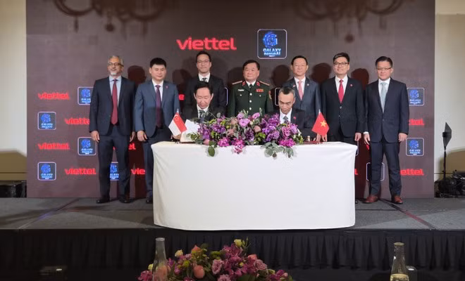 En el marco del evento, Viettel y sus socios firmaron siete Memorandos de Entendimiento (Fuente: VNA)