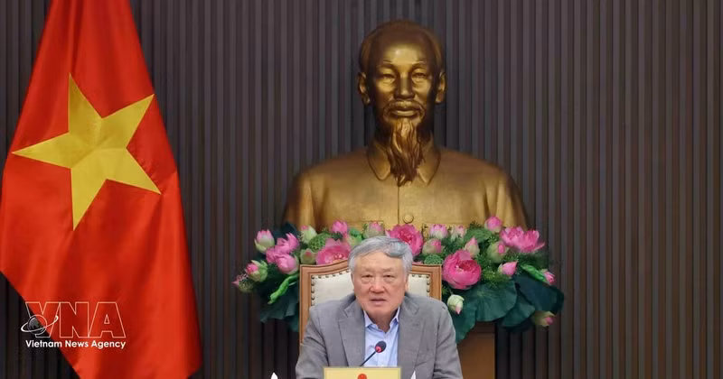 El vicepremier ministro permanente Nguyen Hoa Binh. (Fuente: VNA)