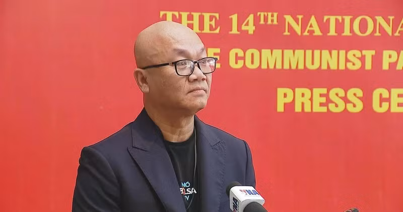 El periodista Vu Hoang Lan, representante del canal PhoBolsaTV (Fuente: VNA)