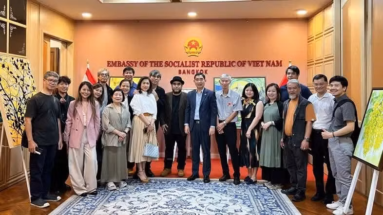 Intercambio artístico fortalece los lazos culturales entre Vietnam y Tailandia.
