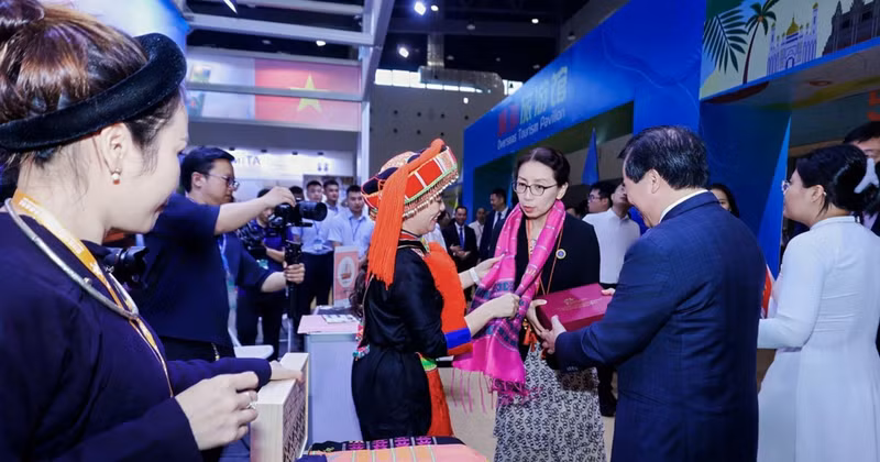 La Autoridad Nacional de Turismo promociona destinos en la Exposición de Turismo China-Asean 2026. (Foto: Comité organizador)