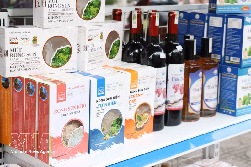Productos destacados de Khanh Hoa. (Foto: VNA)