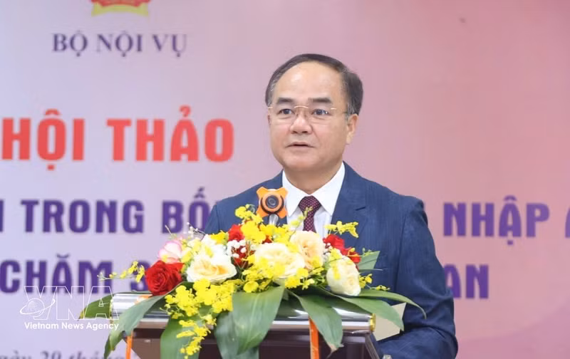 El viceministro del Interior, Vu Chien Thang (Fuente: VNA)