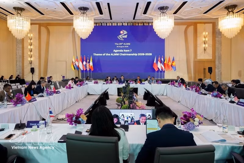 La 29ª Reunión de Ministros de Trabajo de la Asean (ALMM) en Bangkok, Tailandia (Foto: VNA)